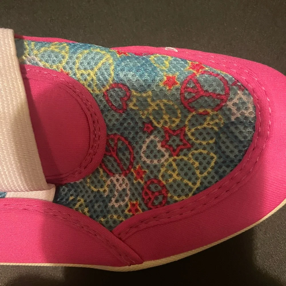Vibrant Pink Kids Water Shoes